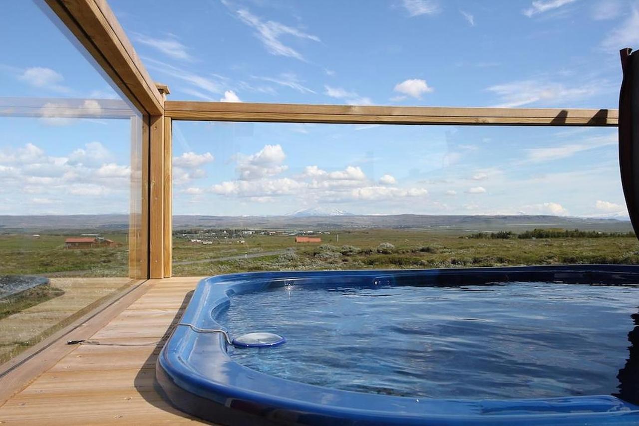 Blue View Cabin 1A With Private Hot Tub Reykholt  Eksteriør bilde